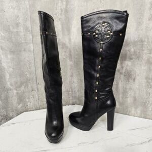 Tory Burch Black Heeled Boots